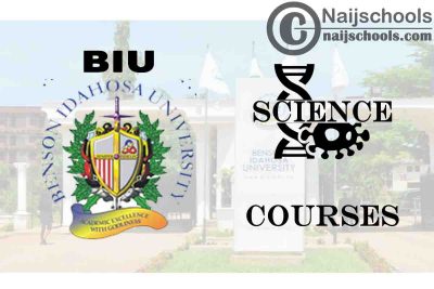 BIU Courses for Science Students to Study; Full List