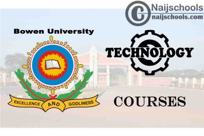 Bowen University Courses for Technology Students