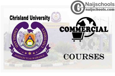 Chrisland University Courses for Commercial Students