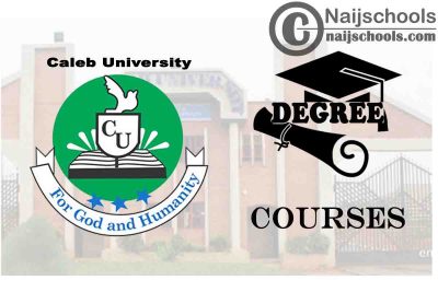 Degree Courses Offered in Caleb University for Students