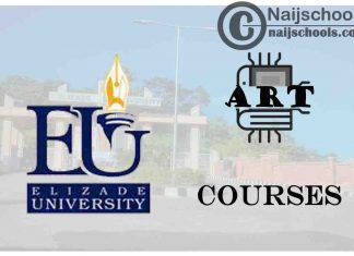 Elizade University Courses for Art Students to Study