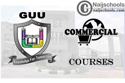 Gregory University Courses for Commercial Students