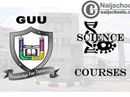 Gregory University Courses for Science Students