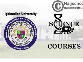Igbinedion University Courses for Science Students
