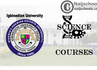 Igbinedion University Courses for Science Students
