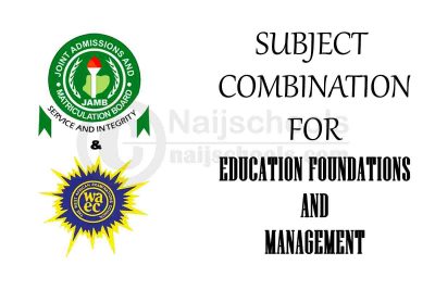 Subject Combination for Education Foundations and Management