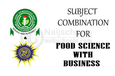 Subject Combination for Food Science with Business