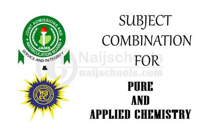 Subject Combination for Pure and Applied Chemistry