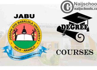 Degree Courses Offered in JABU for Students to Study
