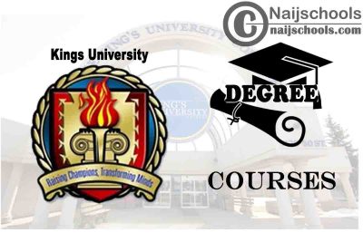 Degree Courses Offered in Kings University for Students