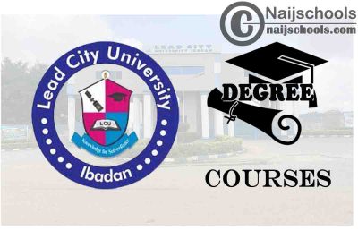 Degree Courses Offered in Lead City University