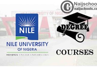 Degree Courses Offered in Nile University