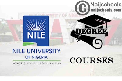Degree Courses Offered in Nile University