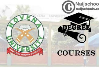 Degree Courses Offered in Novena University