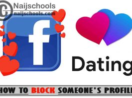 Block Facebook Dating Profile