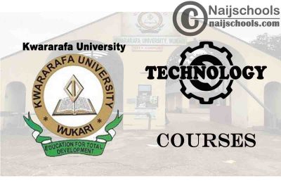 Kwararafa University Courses for Technology Students
