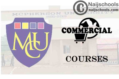 Mcpherson University Courses for Commercial Students