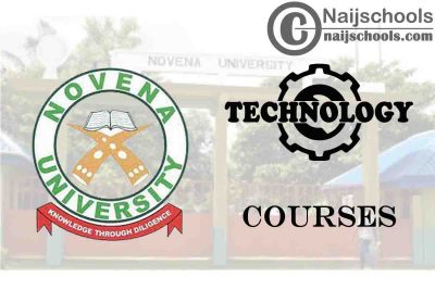 Novena University Courses for Technology Students