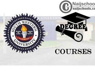 Degree Courses Offered in Southwestern University