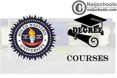 Degree Courses Offered in Southwestern University