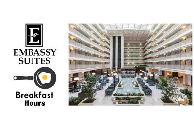 Embassy Suites Breakfast Hours & Menu Prices at www.hilton.com
