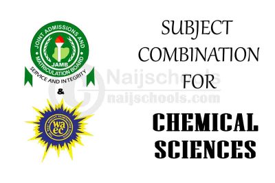 Subject Combination for Chemical Sciences