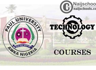 Paul University Courses for Technology Students