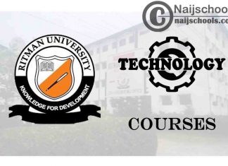 Ritman University Courses for Technology Students