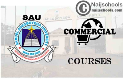 SAU Courses for Commercial Students to Study