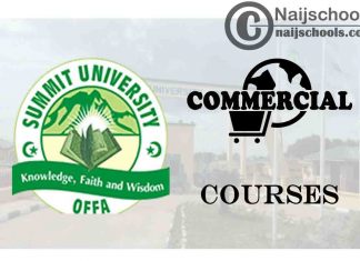 Summit University Courses for Commercial Students