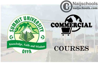 Summit University Courses for Commercial Students