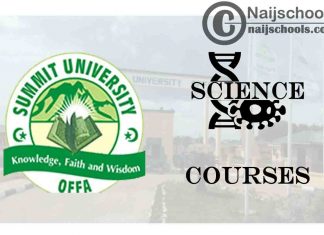Summit University Courses for Science Students