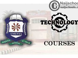 Tansian University Courses for Technology Students