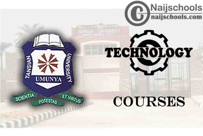 Tansian University Courses for Technology Students