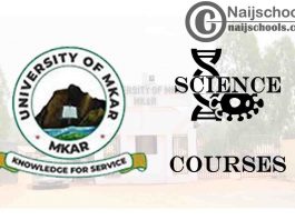 University of Mkar Courses for Science Students