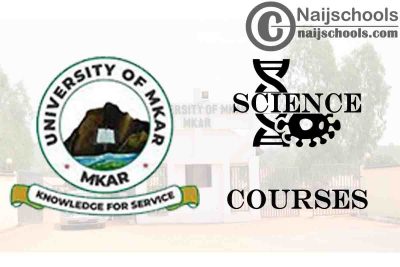 University of Mkar Courses for Science Students