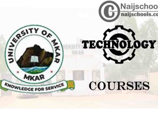 University of Mkar Courses for Technology Students
