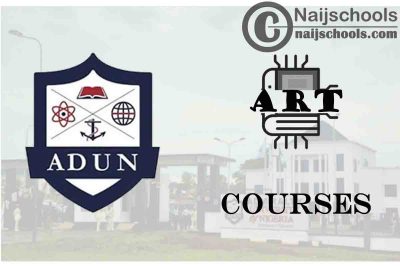 ADUN Courses for Art Students to Study; Full List
