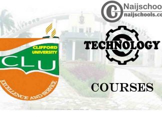 Clifford University Courses for Technology Students