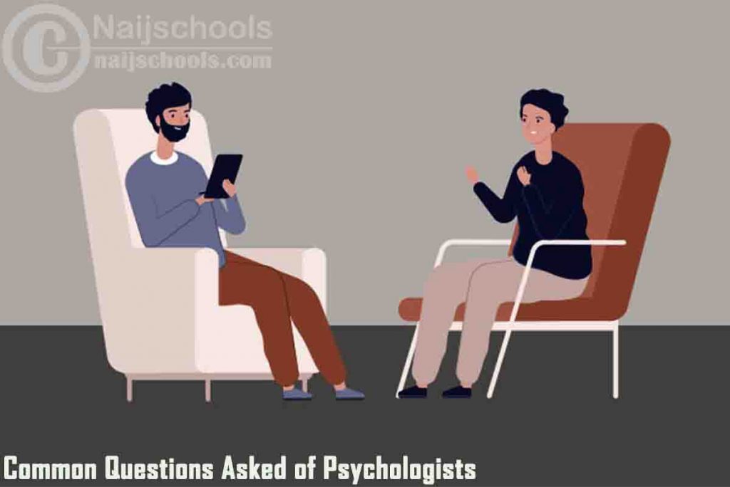 Common Questions Asked of Psychologists; Check!