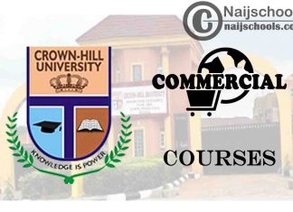 Crown-Hill University Courses for Commercial Students