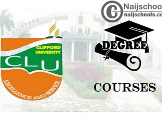 Degree Courses Offered in Clifford University