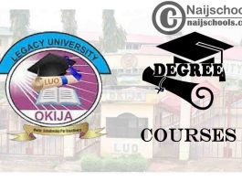 Degree Courses Offered in Legacy University