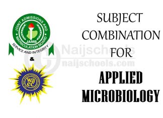 Subject Combination for Applied Microbiology