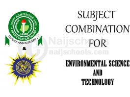Subject Combination for Environmental Science and Technology