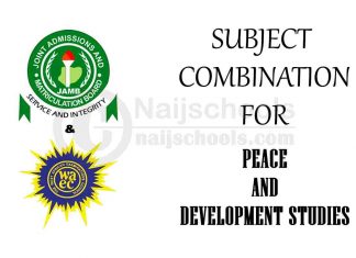 Subject Combination for Peace and Development Studies