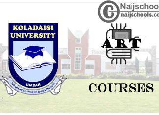 Koladaisi University Courses for Art Students