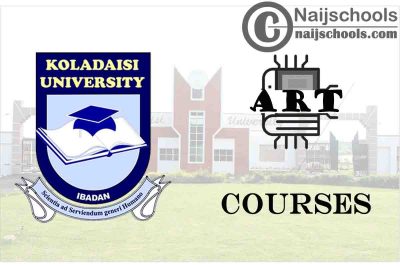 Koladaisi University Courses for Art Students