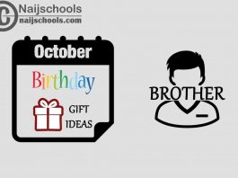 15 October Birthday Gifts to Buy For Your Brother