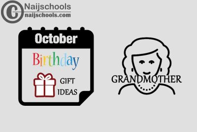 15 October Birthday Gifts to Buy For Your Grandmother